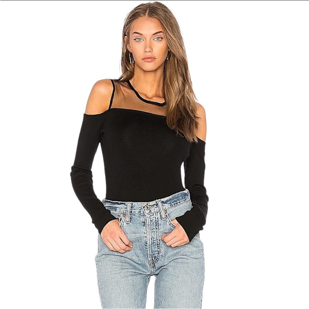 NWT Bailey44 Swallowed Whole Sweater In Black Size Small